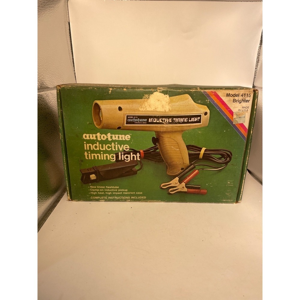 Auto-Tune Timing Light‎ Inductive 4115 Chicago Automotive UNTESTED Vintage